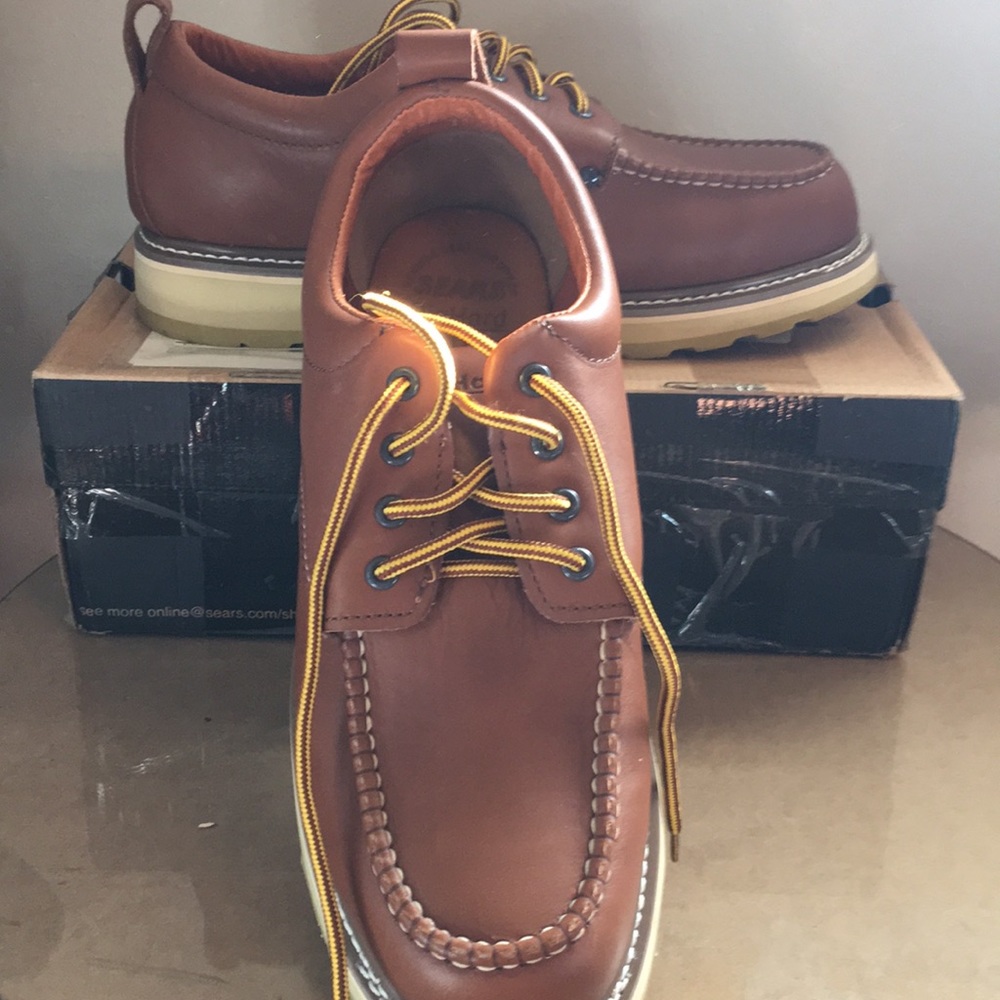Sears diehard shoes/ boots  sz 12D Oxford brown